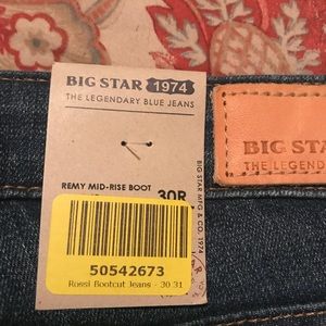 Big star straight leg jeans